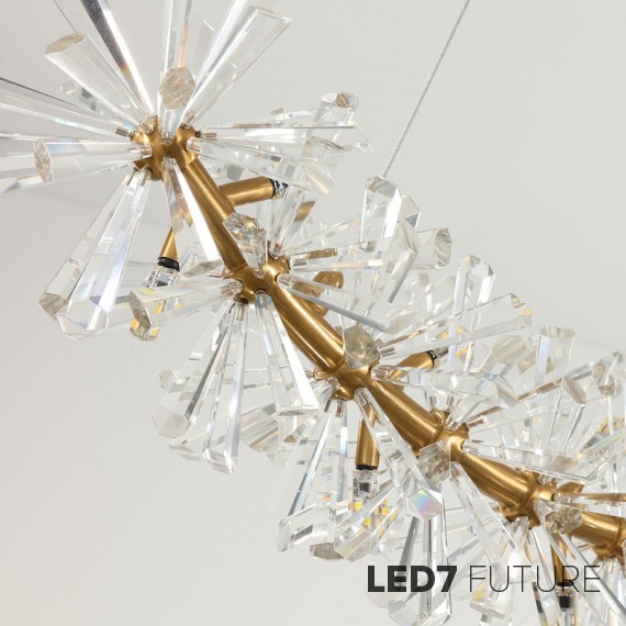 Loft Industry Modern - Stalactite 19 Arc Chandelier